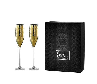  Бокалы для шампанского Eisch Champagner Exklusiv, золото, 180 мл - 2 шт, фото 2 