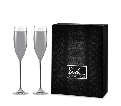  Бокалы для шампанского Eisch Champagner Exklusiv, платина, 180 мл - 2 шт, фото 2 