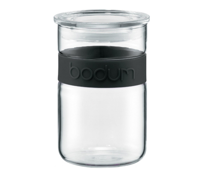  Банка для сыпучих продуктов Bodum Presso, черная, 0,6 л, фото 1 
