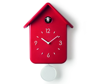  Часы с кукушкой Guzzini QQ, красные, фото 1 