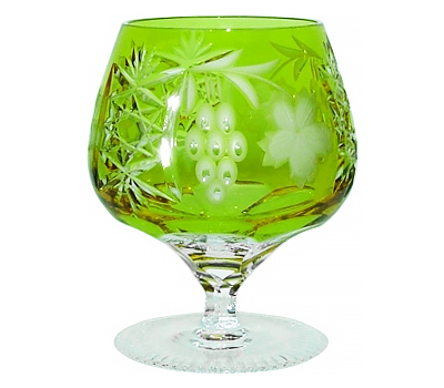  Бокал для коньяка Ajka Crystal Grape, 300мл, ярко-зеленый, фото 1 