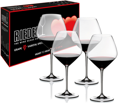  Набор бокалов для красного вина Pinot Noir Riedel Heart to Heart, 770мл - 4шт, фото 1 
