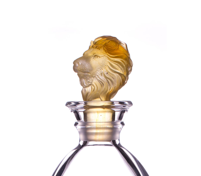  Графин Cristal de Paris Corrida Lion Amber, 1л, фото 2 