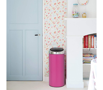  Контейнер для мусора Brabantia Touch Bin, розовый, 30 л, фото 3 
