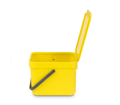  Встраиваемое мусорное ведро Brabantia Sort Go, желтое, 6 л, фото 2 