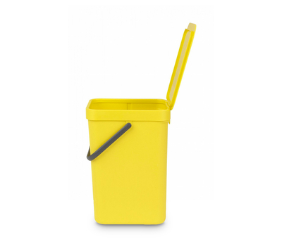  Встраиваемое мусорное ведро Brabantia Sort Go, желтое, 12 л, фото 2 