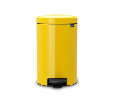  Контейнер для мусора с педалью Brabantia Newicon, желтый, 3 л, фото 1 