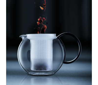  Пресс чайник Bodum Assam, черный, 1 л, фото 3 