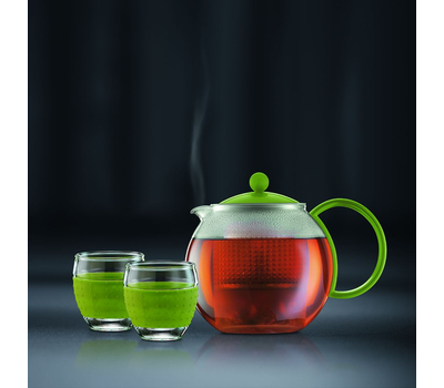  Пресс чайник Bodum Assam, зеленый, 1 л, фото 2 