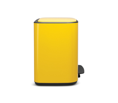  Контейнер для мусора с педалью Brabantia Bo Pedal Bin, желтый, 3 х 11 л, фото 3 