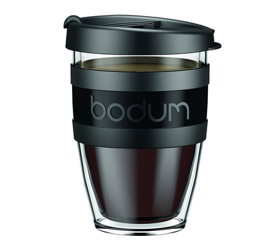  Термокружка Bodum Joycup, черная, 0,3 л, фото 1 