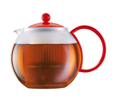  Пресс чайник Bodum Assam, красный, 1 л, фото 1 