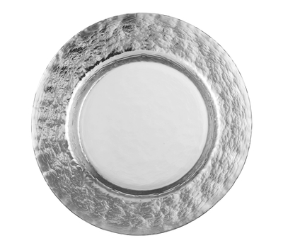  Тарелка обеденная Silver Eisch Colombo, прозрачная/серебро, 28 см, фото 1 