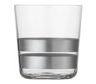  Стакан для воды Eisch Puro, прозрачный/серебро, 365 мл, фото 1 