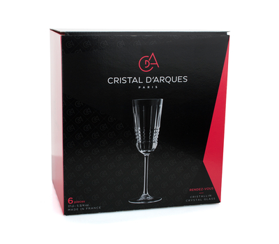  Фужеры для шампанского Cristal d'Arques Rendez-Vous, 170 мл - 6 шт, фото 2 