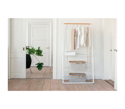  Вешалка для одежды напольная Brabantia Linn, белая, 190х99х57 см, фото 6 