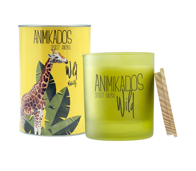  Ароматная свеча Ambientair Giraffe - водная лилия Wild, 40 ч, фото 1 