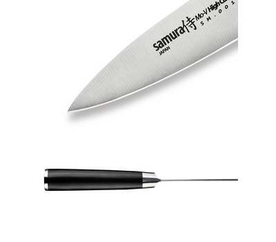  Кухонный нож для томатов Samura Mo-V, 12см, нержавеющая легированная сталь, фото 2 