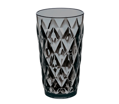  Пластиковый стакан Koziol Crystal L, серый, 450мл, фото 1 