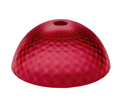  Плафон для светильника Koziol Stella Silk XL, красный, 66.9см, фото 1 