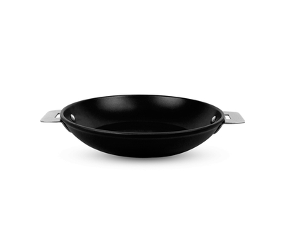  Сковорода антипригарная Cristel Cookway Ultralu, с 2-мя ручками, черная, 24см, фото 1 