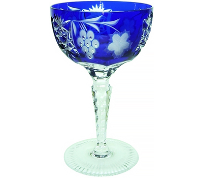  Бокал хрустальный Ajka Crystal Grape, 210мл, синий, фото 1 