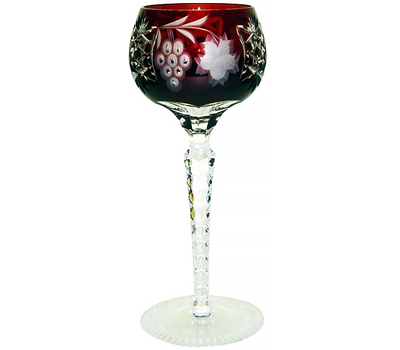  Фужер цветной Ajka Crystal Grape, 220мл, бордовый, фото 1 