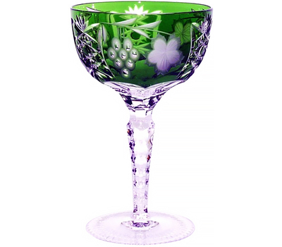  Бокал хрустальный Ajka Crystal Grape, 210мл, зеленый, фото 1 
