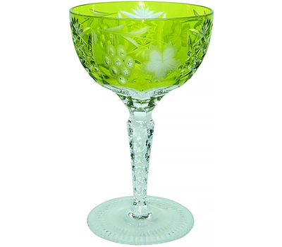  Бокал хрустальный Ajka Crystal Grape, 210мл, ярко-зеленый, фото 1 