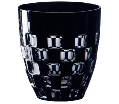  Стаканы низкие Ajka Crystal Domino, 300мл - 6шт, черные, фото 2 