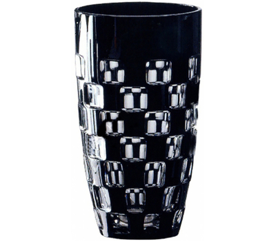  Стаканы высокие Ajka Crystal Domino, 310мл - 6шт, черные, фото 2 