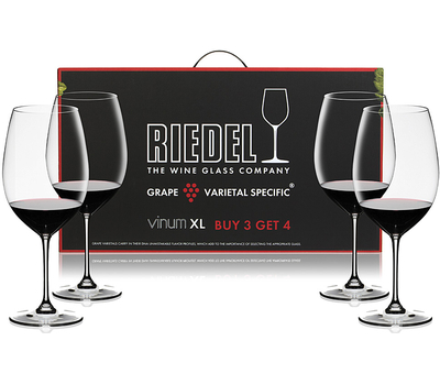  Большие бокалы для вина Cabernet Sauvignon Riedel Vinum XL, 960мл - 4шт, фото 2 
