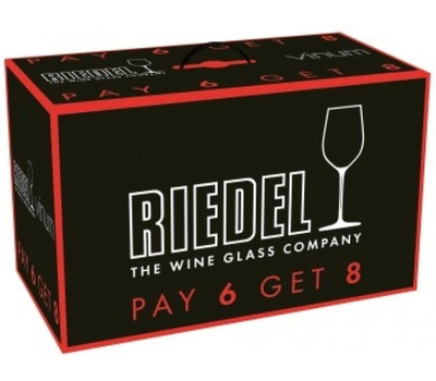  Хрустальные бокалы Chablis Chardonnay Riedel Vinum 350мл - 8шт, фото 2 