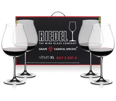  Большие бокалы для вина Pinot Noir Riedel Vinum XL, 800мл - 4шт, фото 2 
