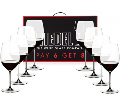  Набор бокалов для красного вина Cabernet Merlot Riedel Veritas, 625мл - 8шт, фото 1 