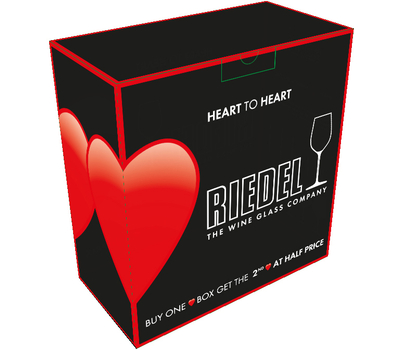  Большие бокалы для вина Cabernet/Merlot Riedel Heart To Heart, 800мл - 2шт, фото 2 