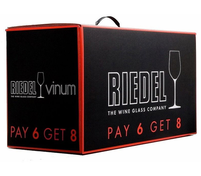  Набор фужеров для вина Bordeaux Riedel Vinum, 610мл - 8шт, фото 2 