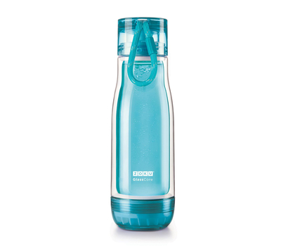  Спортивная бутылка Zoku, голубая, 475мл, фото 1 