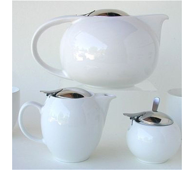 Чайник заварочный Cristel Complements, с ситечком, белый, 0.5л, фото 3 