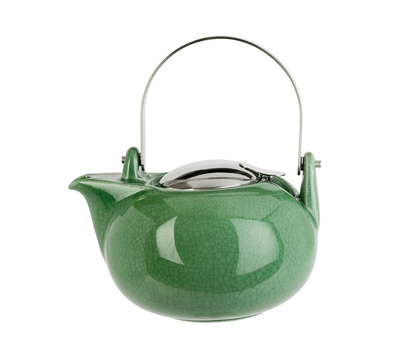  Чайник заварочный Cristel Theieres, с ситечком, зеленый, 1.35л, фото 2 