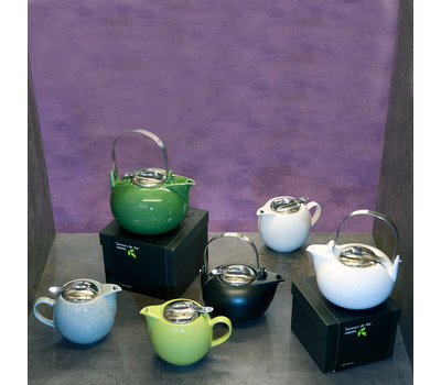  Чайник заварочный Cristel Theieres, с ситечком, зеленый, 1.35л, фото 3 