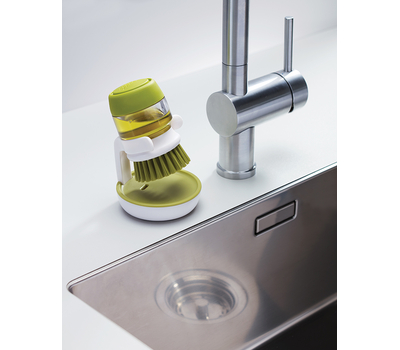  Щетка для мытья посуды Joseph Joseph Palm Scrub™, зелёная, 13.5см, фото 6 