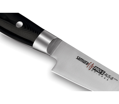  Нож для нарезки овощей Samura Pro-S, 11,5см, нержавеющая легированная сталь, фото 4 