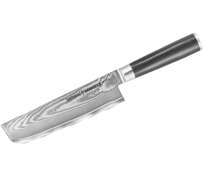  Нож Накири Samura Damascus, 16,7см, дамасская сталь, фото 1 