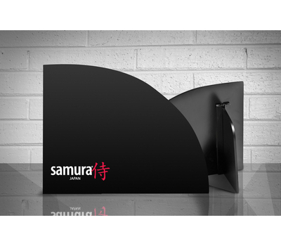  Магнитная подставка для ножей Samura Accessories, 338х263х130мм, черная, фото 2 