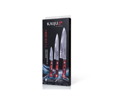  Набор ножей для кухни Samura Kaiju, 3шт, нержавеющая легированная сталь с покрытием, фото 2 
