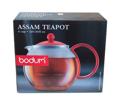  Пресс чайник Bodum Assam, белый, 1 л, фото 2 