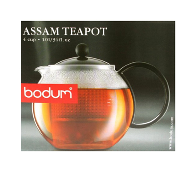  Пресс чайник Bodum Assam, черный, 1 л, фото 2 