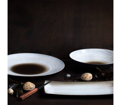  Фарфоровая тарелка Revol Swell, коричневая, 16см, фото 3 