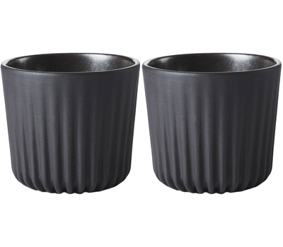  Чашки Revol Pekoe, черные, 80мл - 2шт, фото 1 